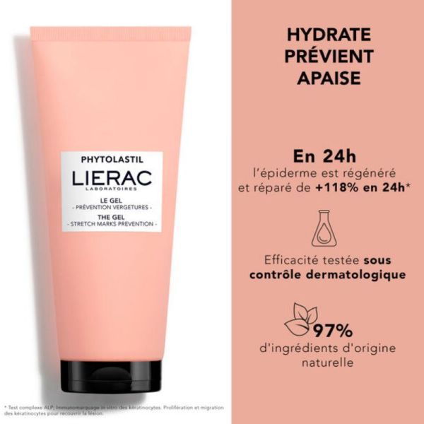 Lierac Phytolastil gel prévention des vergetures 200ml