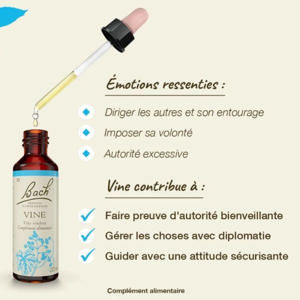 Fleurs de Bach Original Vine 20ml