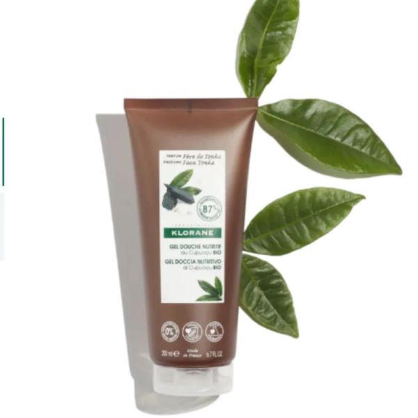 Klorane Fève de Tonka Bio crème douche nutritive 200ml