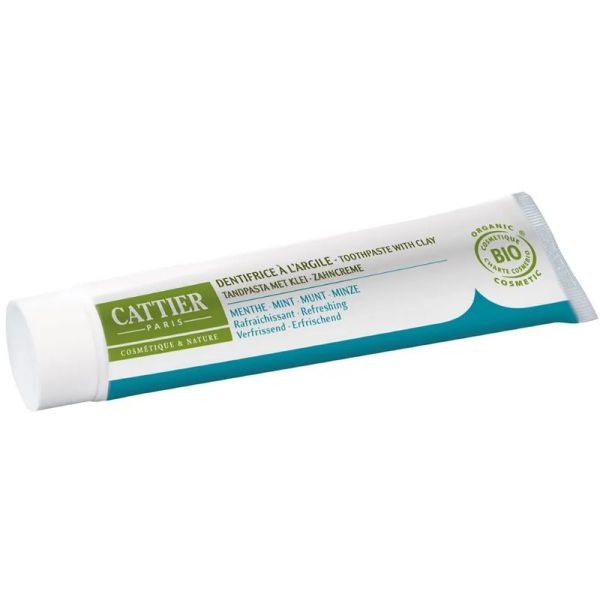 Cattier Dentargile dentifrice rafraîchissant reminéralisant 75ml