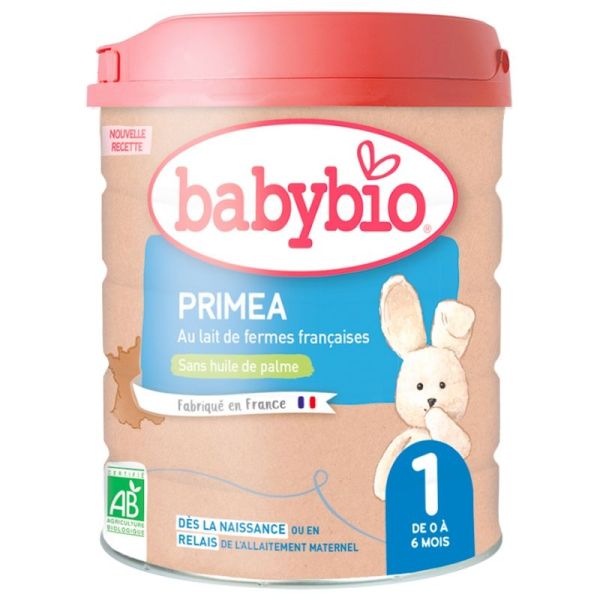 Babybio 1er âge Primea Lait Bio 800 g