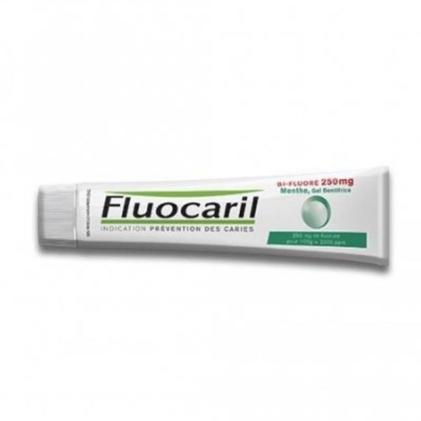 Fluocaril Dentifrice gel bi-fluoré menthe 75ml