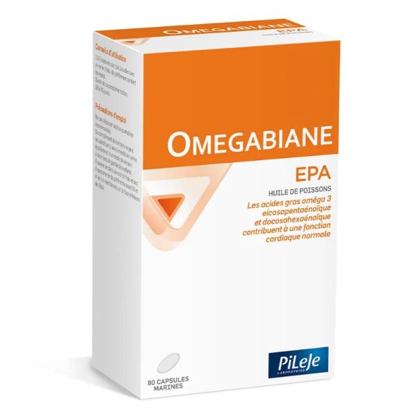 Pileje Omegabiane EPA 80 capsules marines
