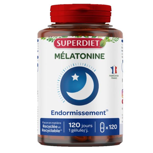 Superdiet Mélatonine 120 gélules
