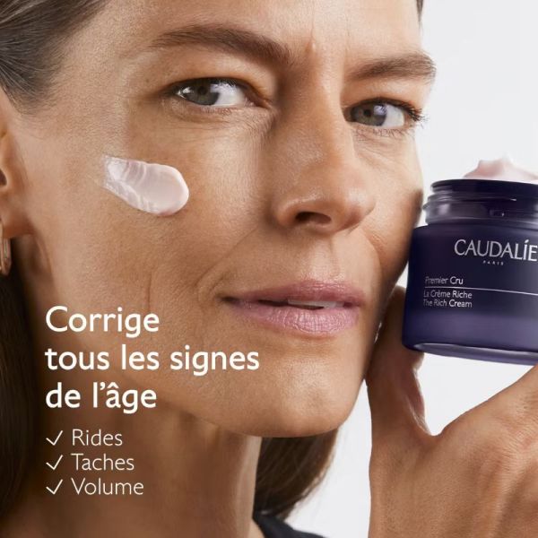 Caudalie Premier Cru la crème riche anti-âge recharge 50ml