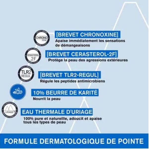 Uriage Xémose C8+ crème relipidante anti grattage 200ml