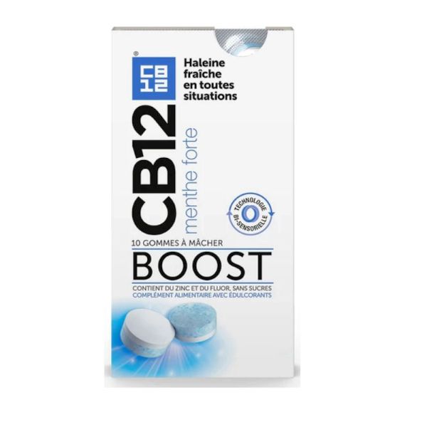 CB12 Boost 10 gommes à mâcher