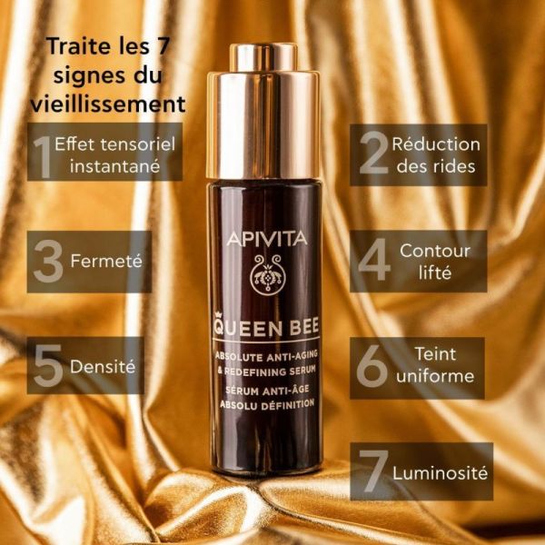 Apivita Queen Bee sérum anti-âge absolu définition 30ml