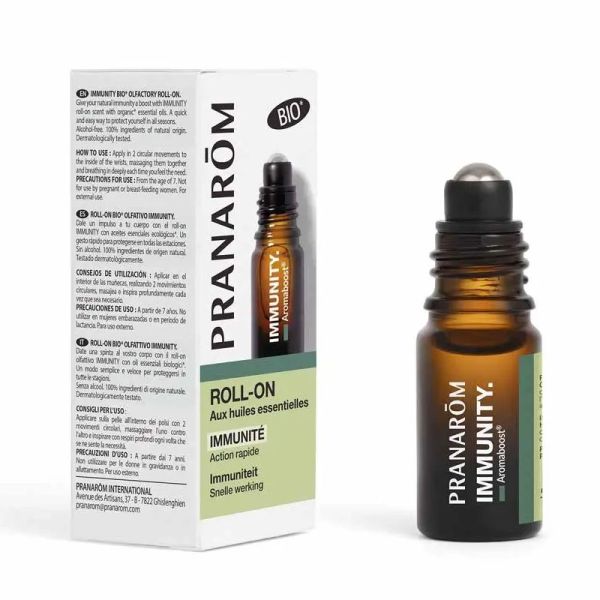 Pranarôm Aromaboost Roll-On Immunity Bio 5ml