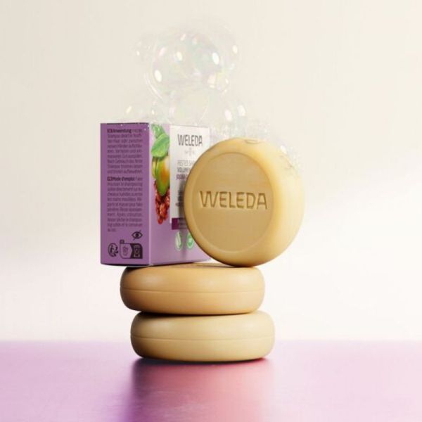 Weleda shampooing solide volume & brillance 50g