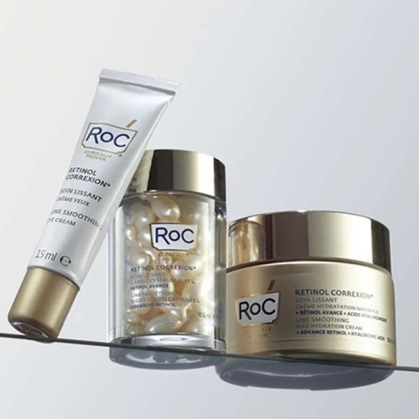 Roc Retinol correxion Renouveau + éclat sérum nuit 30 capsules