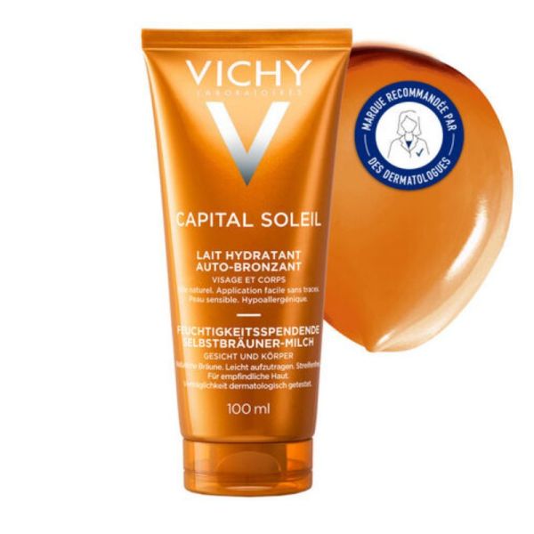 Vichy Idéal soleil lait hydratant autobronzant 100 ml