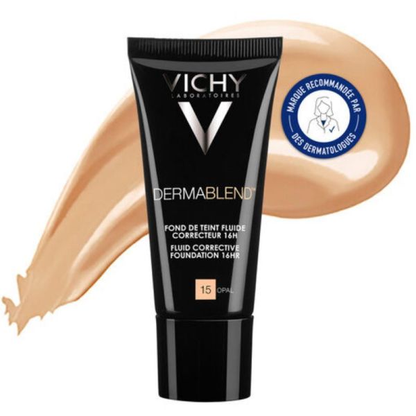 Vichy Dermablend fond de teint fluide correcteur 16H 15 Opal 30ml