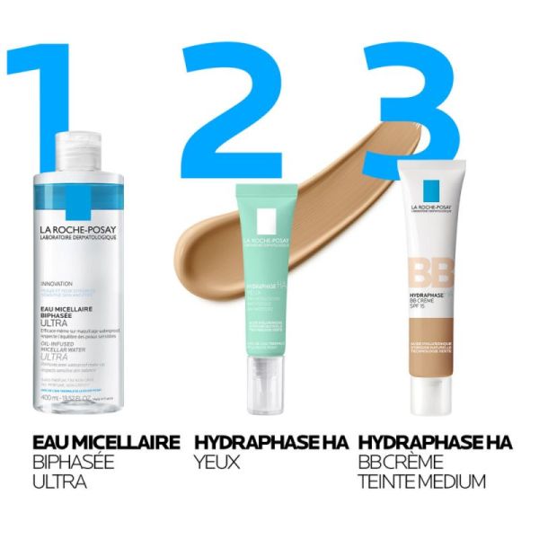Roche Posay Hydraphase HA BB crème SPF15 teinte médium 40ml
