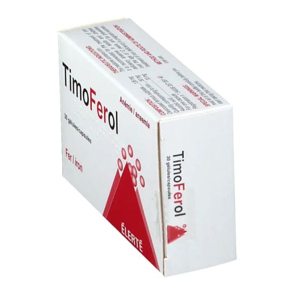Timoferol Fer 30 gélules