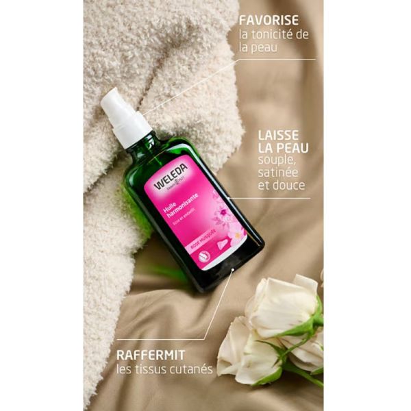 Weleda huile harmonisante à la rose musquée 100ml