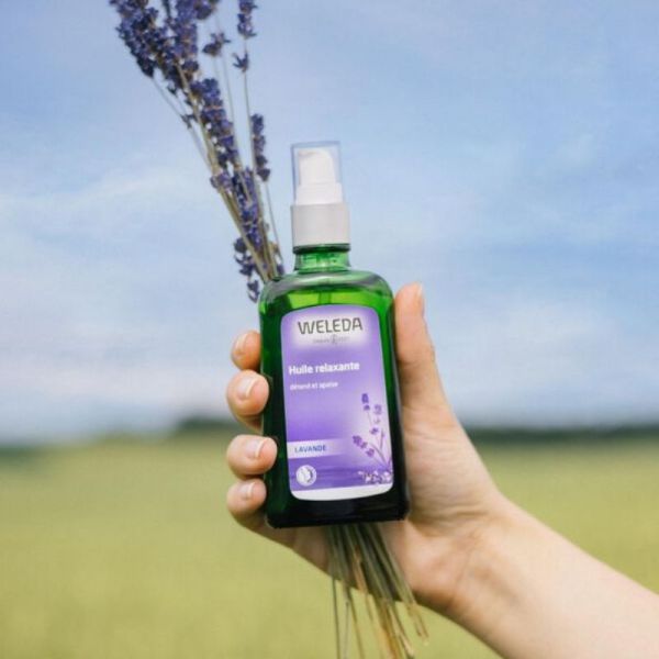 Weleda huile relaxante à la lavande 100ml