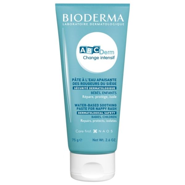 ABCDerm Change Intensif Pâte à l'Eau Apaisante des Rougeurs du Siège 75 g