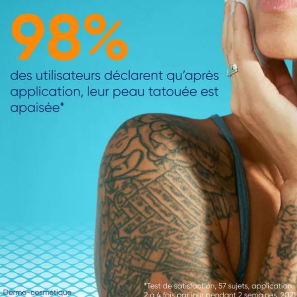 Bepanthen Tattoo gel lavant 200ml - Nettoie et apaise les peaux tatouées