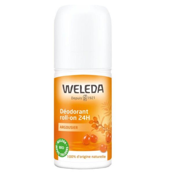 Weleda déodorant roll-on argousier 50ml