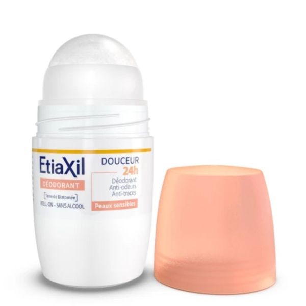 Etiaxil déodorant douceur 24H roll-on lot de 2 x 50ml