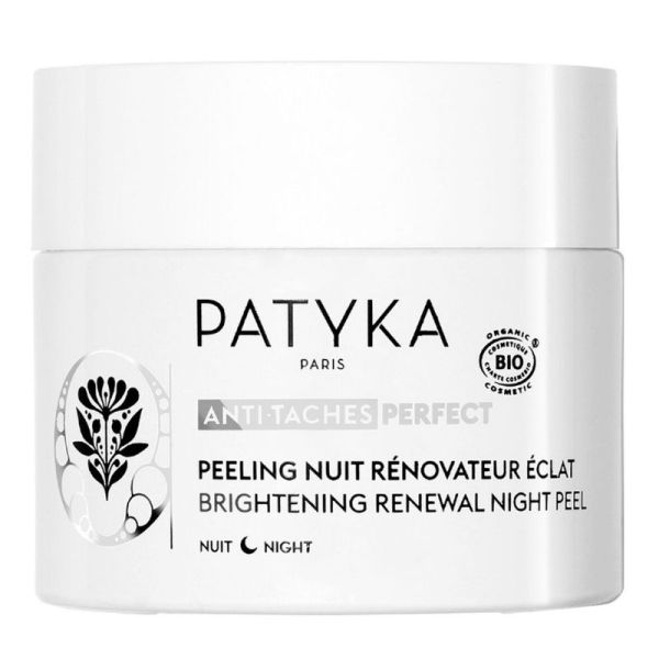 Patyka anti taches Perfect Peeling Nuit rénovateur éclat 50ml