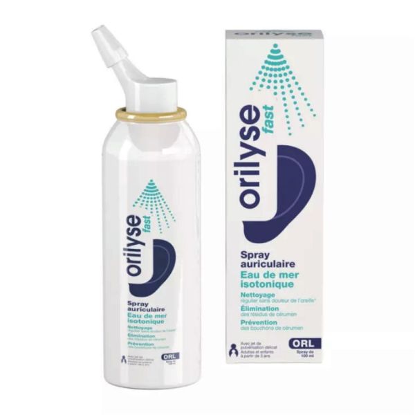 IBSA Orilyse Fast spray auriculaire eau de mer 100 ml