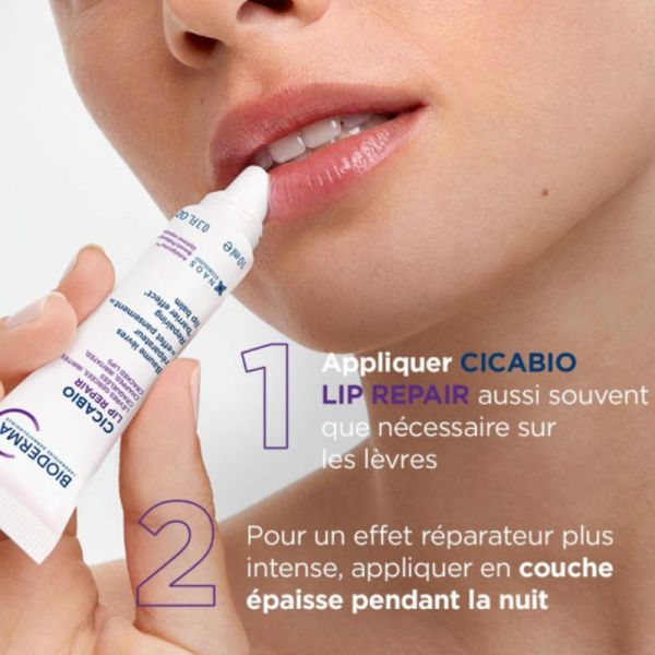 Bioderma Cicabio Lip Repair baume lèvres réparateur 10ml