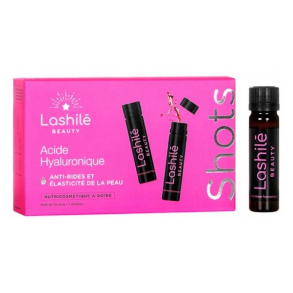 Lashilé Beauty acide hyaluronique anti-rides et élasticité de la peau 14 Shots