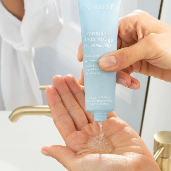 La Rosée gommage doux visage aloé vera bio 60ml