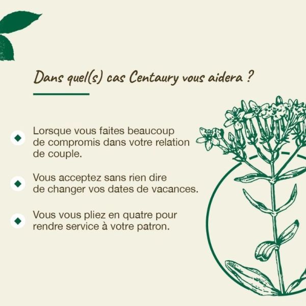 Fleurs de Bach Original Centaury 20ml