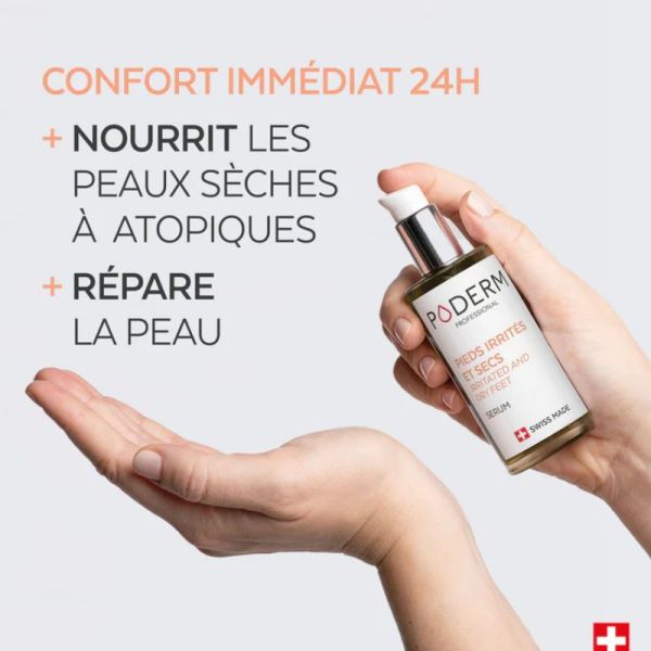 Poderm sérum pied Irrités et secs 75ml