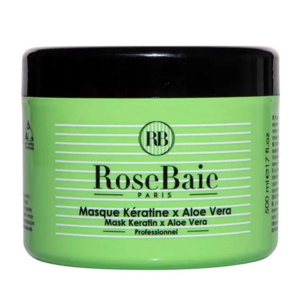 Rosebaie Aloe Véra masque kératine 500ml
