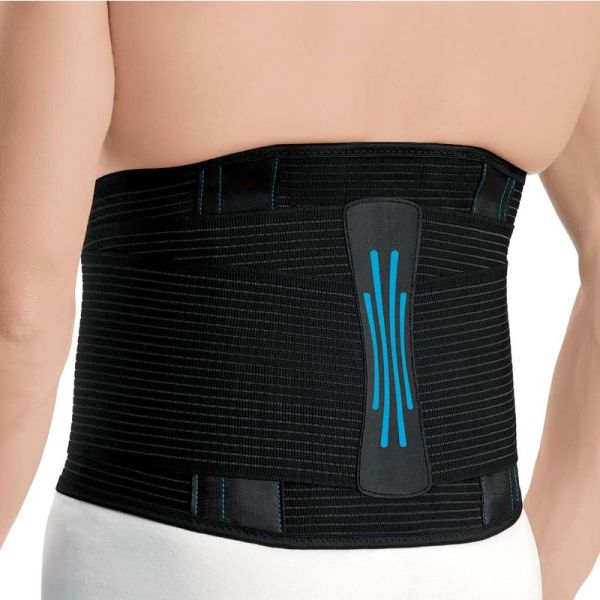 Orliman Lombobelt Renfort ceinture de soutien lombaire Noir 21cm T3