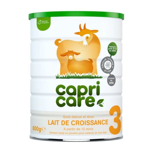 Capricare lait de chevre en poudre 3 a partir de 12 mois 800g