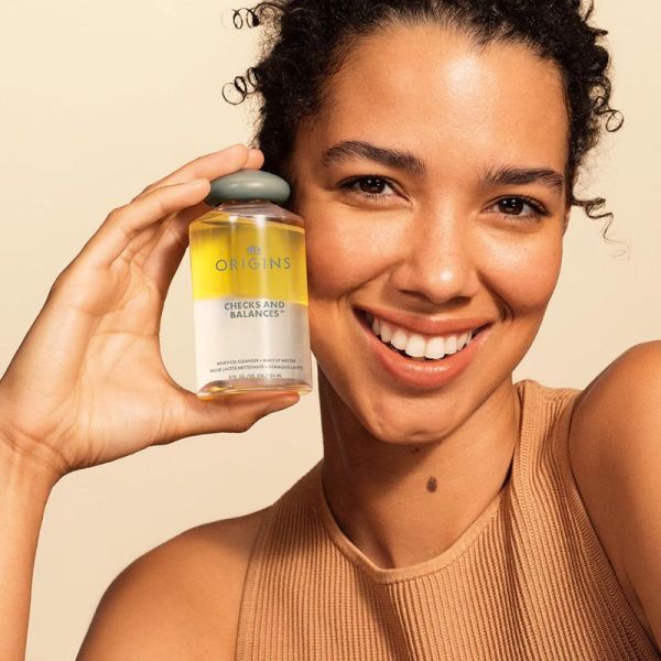 Origins Checks and Balances™ huile lactée nettoyante et démaquillante 150ml