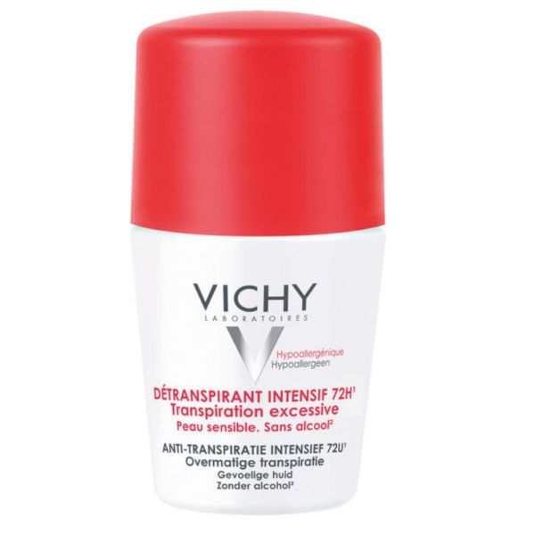 Vichy déodorant Stress Resist 72h roll-on traitement anti-transpirant lot de 2 x 50ml