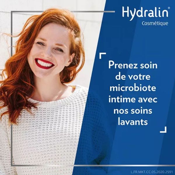 Hydralin Gyn gel lavant calmant irritation 100ml