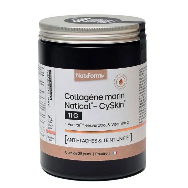 Nat&Form Collagène Marin Naticol CySkin 11g anti-tâches 365g