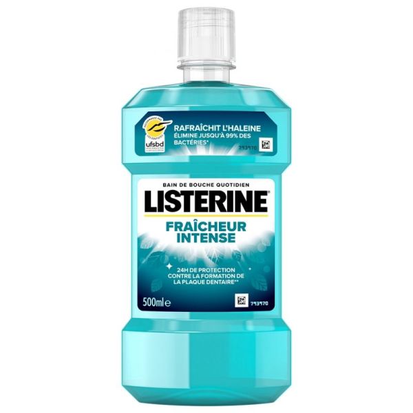 Listerine Bain de Bouche Fraîcheur Intense 500ml