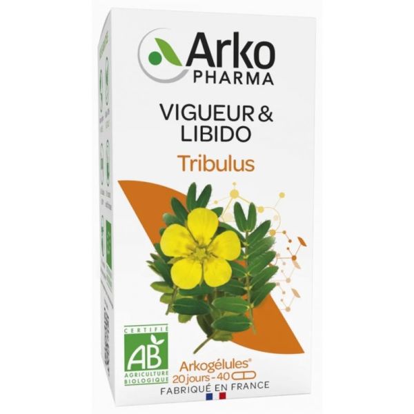 Arkogélules Tribulus bio 40 gélules