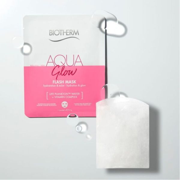 Biotherm Aqua Glow Flash Mask éclat 1 sachet