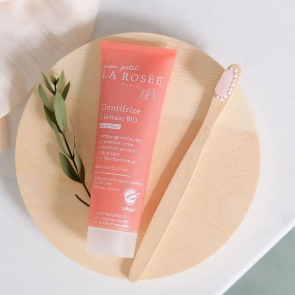 La Rosée dentifrice enfant à la fraise 1-6 ans 50ml