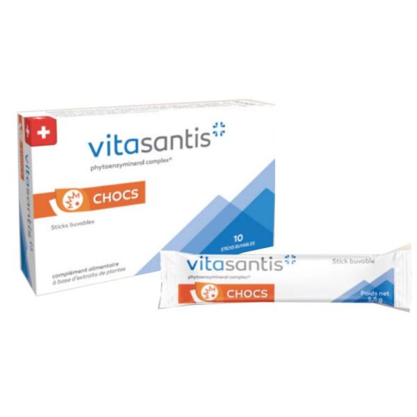 Vitasantis Chocs 10 sticks buvables