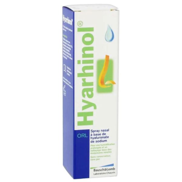 Bausch & Lomb Hyarhinol spray nasal nez sec et Irrité 15ml