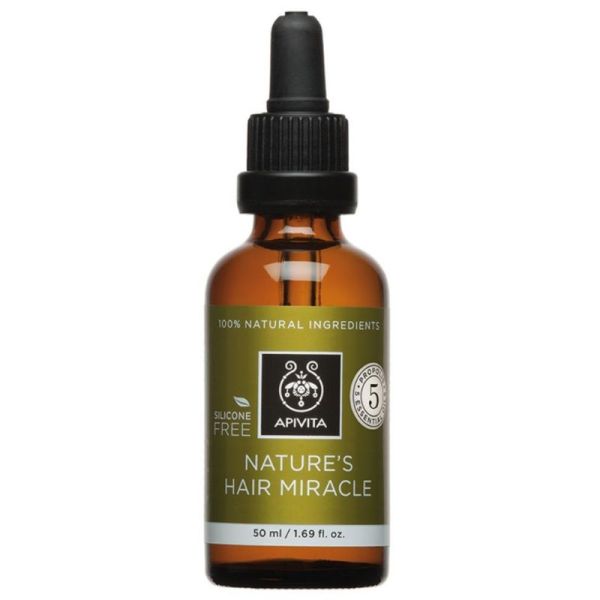 Apivita huile Miracle capillaire fortifiante et énergisante 50 ml