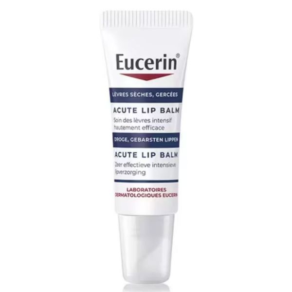 Eucerin baume lèvres calmant lèvres gercées 10ml