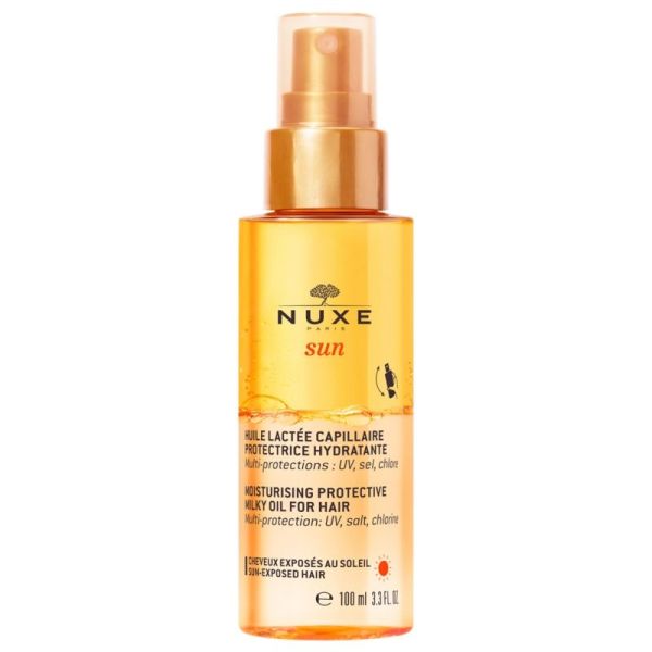 Sun huile lactée capillaire 100 ml