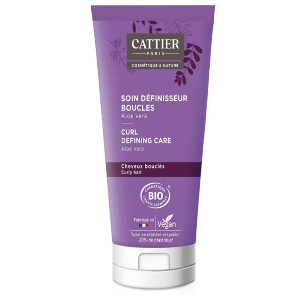 Cattier Soin coiffant boucles aloé vera bio 150 ml