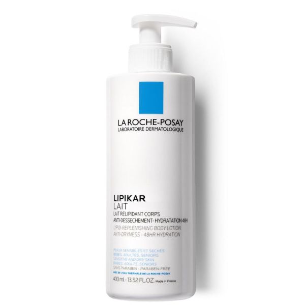 Lipikar Lait Relipidant Corps Anti-Dessèchement 48H 400 ml